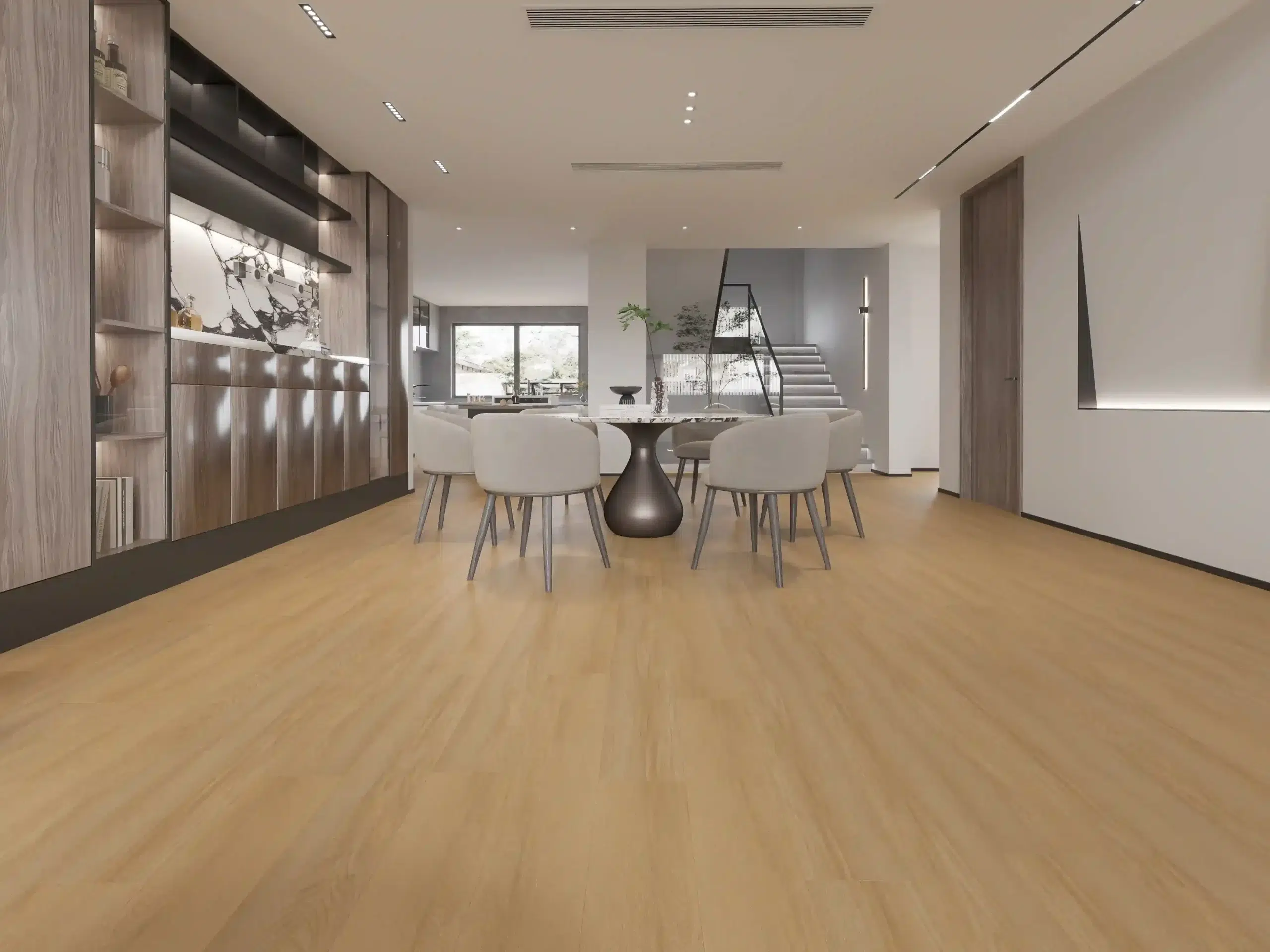 SPC 6.5mm & 9.5mm 20 long plank french spc flooring