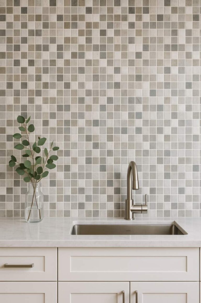 high-quality mosaic tiles - kitchen splashback ideas