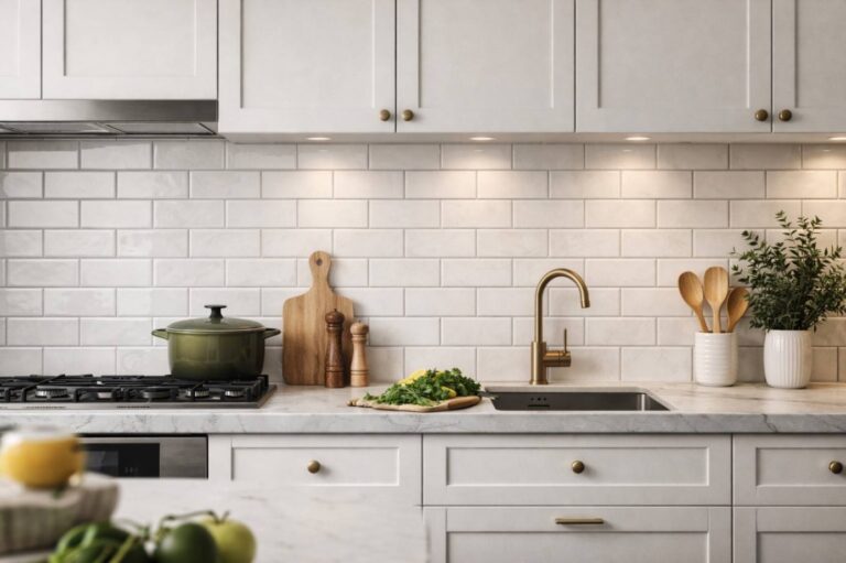 Classic subway layouts kitchen splashbacks