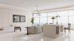 Modern minimalist living room design