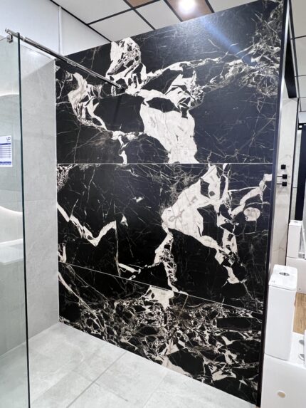 black patterned wall tiles, underwood tile shop Go Tiles