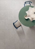 white floor tiles
