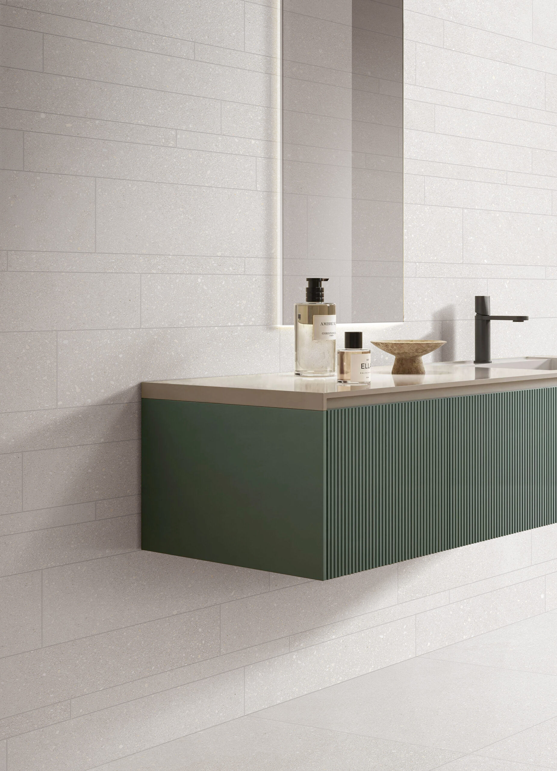 white wall tiles