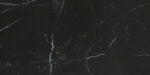 Black marble with white veining