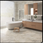 Travertine silver French Pattern from Go Tiles QLD